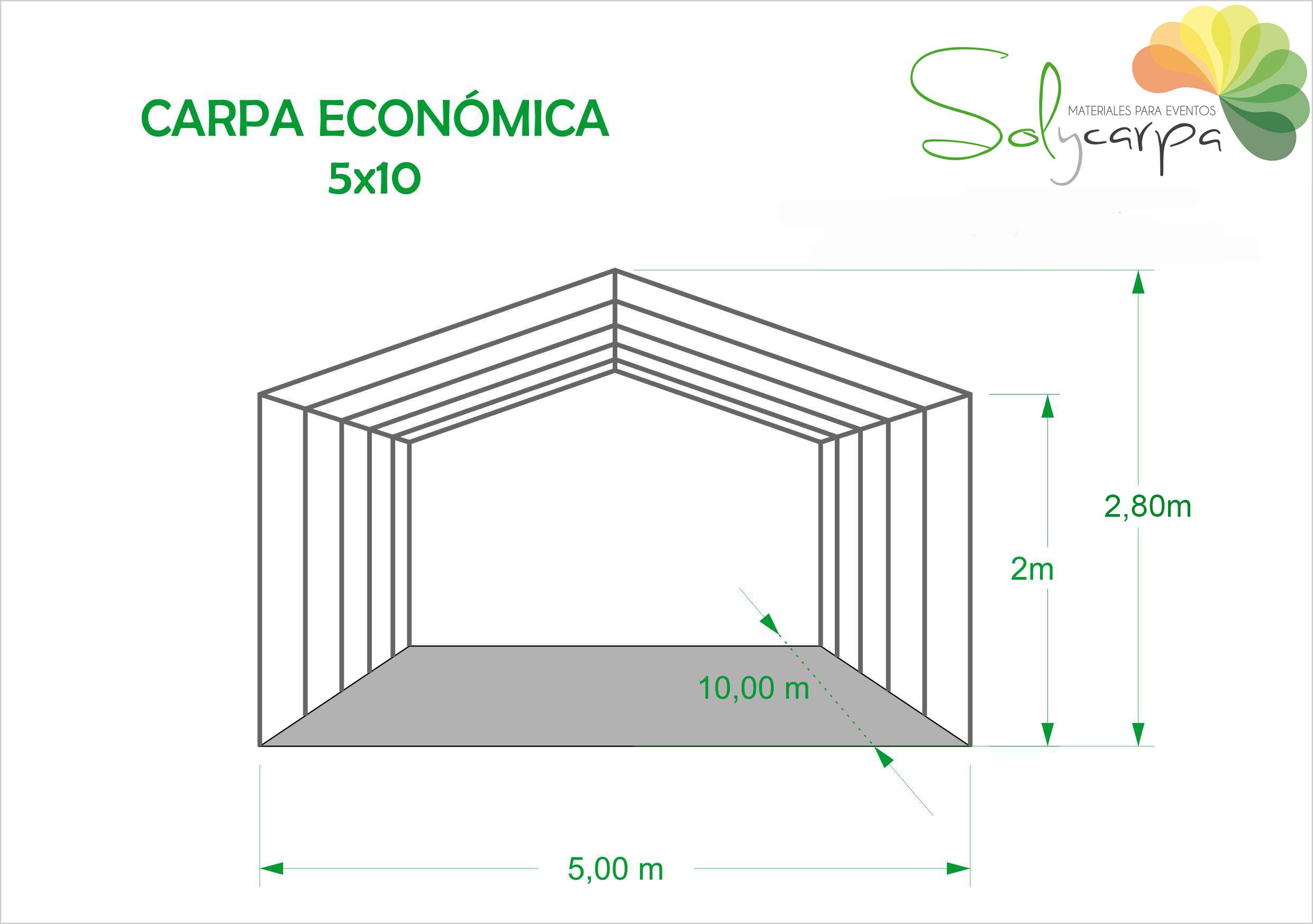 COTAS CARPA ECONOMICA 10x5